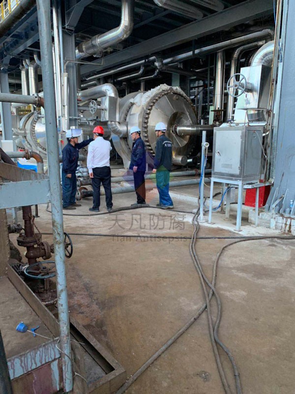 6月1日恒力石化板式換熱器化學清洗除油焦垢試驗性清洗取得突破性成功