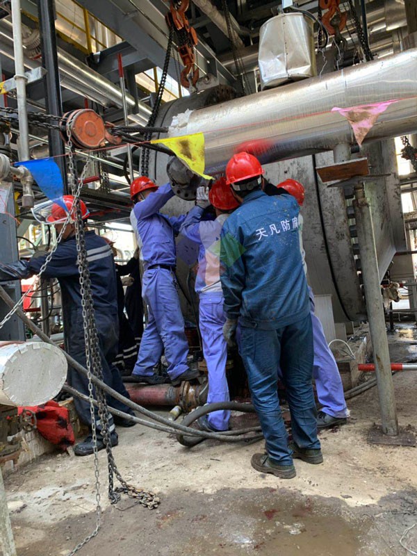 6月1日恒力石化板式換熱器化學清洗除油焦垢試驗性清洗取得突破性成功
