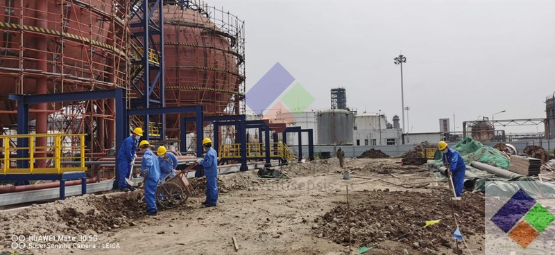 中石化天津石化三臺改造液態(tài)烴球罐ZARE陰極保護(hù)工程項(xiàng)目啟動(dòng)